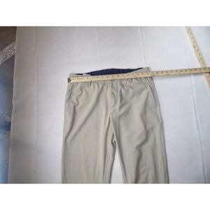 FootJoy Pants Men 33x32 Beige Chino Golf Performance Slacks FJ Golfer Golfing